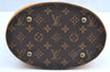 Authentic Louis Vuitton Monogram Bucket PM Shoulder Tote Bag M42238 LV 5327H