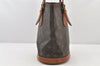 Authentic Louis Vuitton Monogram Bucket PM Shoulder Tote Bag M42238 Junk 5327K