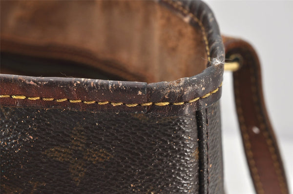 Authentic Louis Vuitton Monogram Bucket PM Shoulder Tote Bag M42238 Junk 5327K