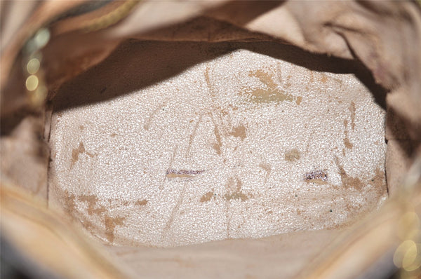 Authentic Louis Vuitton Monogram Bucket PM Shoulder Tote Bag M42238 Junk 5327K