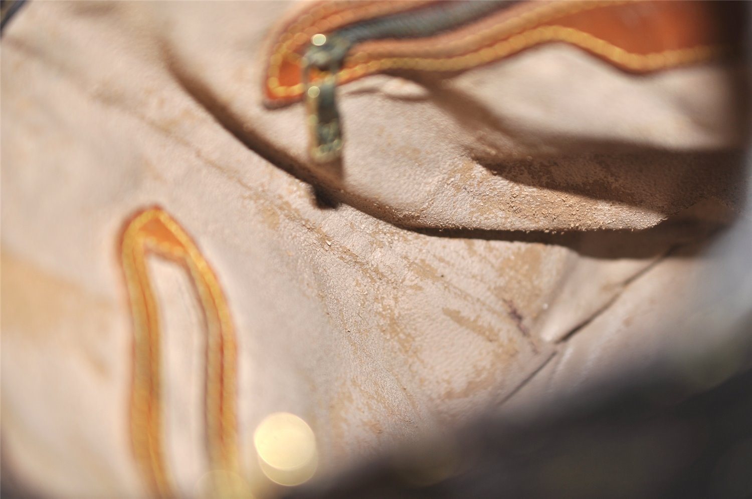 Authentic Louis Vuitton Monogram Bucket PM Shoulder Tote Bag M42238 Junk 5327K