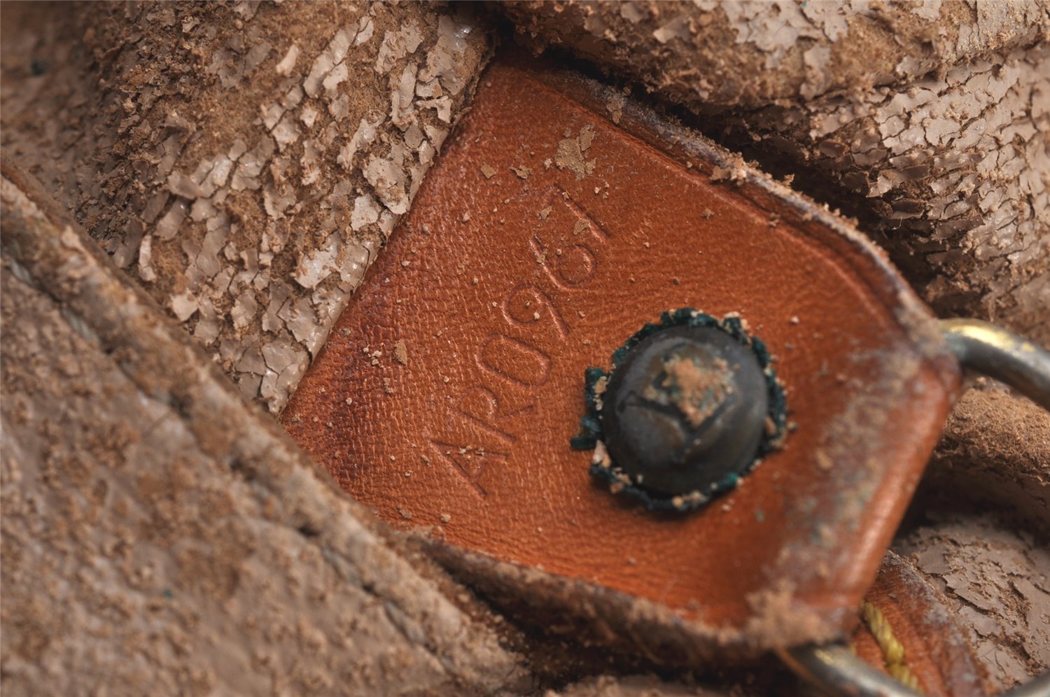 Authentic Louis Vuitton Monogram Bucket PM Shoulder Tote Bag M42238 Junk 5327K