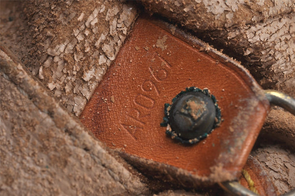 Authentic Louis Vuitton Monogram Bucket PM Shoulder Tote Bag M42238 Junk 5327K