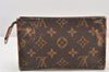 Authentic Louis Vuitton Monogram Bucket PM Shoulder Tote Bag M42238 Junk 5327K