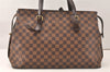 Authentic Louis Vuitton Damier Chelsea Shoulder Tote Bag N51119 LV 5328K