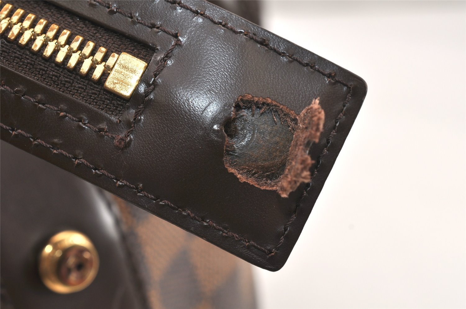 Authentic Louis Vuitton Damier Chelsea Shoulder Tote Bag N51119 LV 5328K