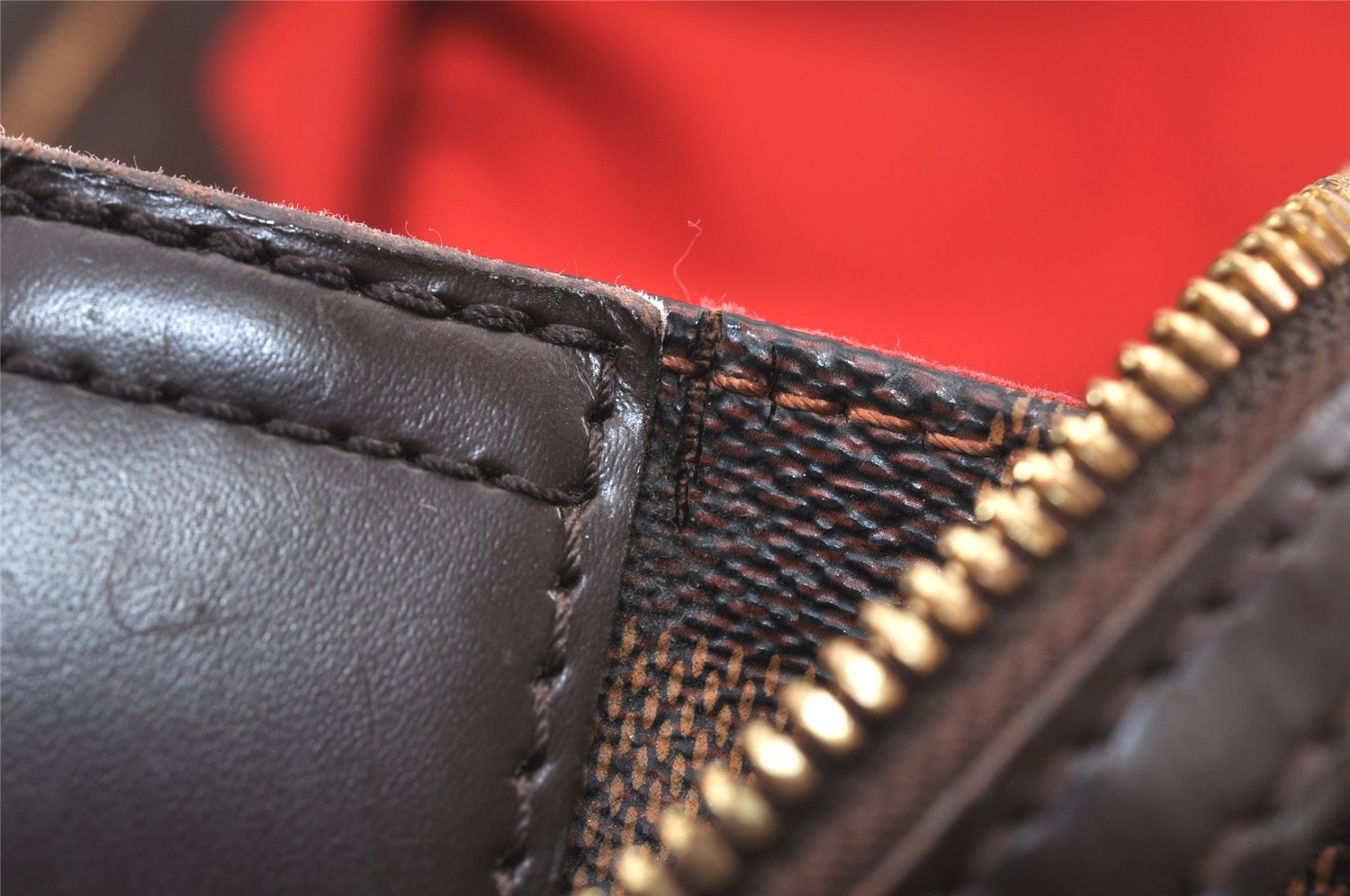 Authentic Louis Vuitton Damier Chelsea Shoulder Tote Bag N51119 LV 5328K