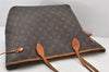 Authentic Louis Vuitton Monogram Neverfull MM Shoulder Tote Bag M40156 LV 5329K