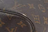 Authentic Louis Vuitton Monogram Neverfull MM Shoulder Tote Bag M40156 LV 5329K