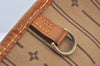 Authentic Louis Vuitton Monogram Neverfull MM Shoulder Tote Bag M40156 LV 5329K