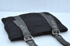 Authentic PRADA Sports Vintage Polyamide Shoulder Tote Bag Black 5330I