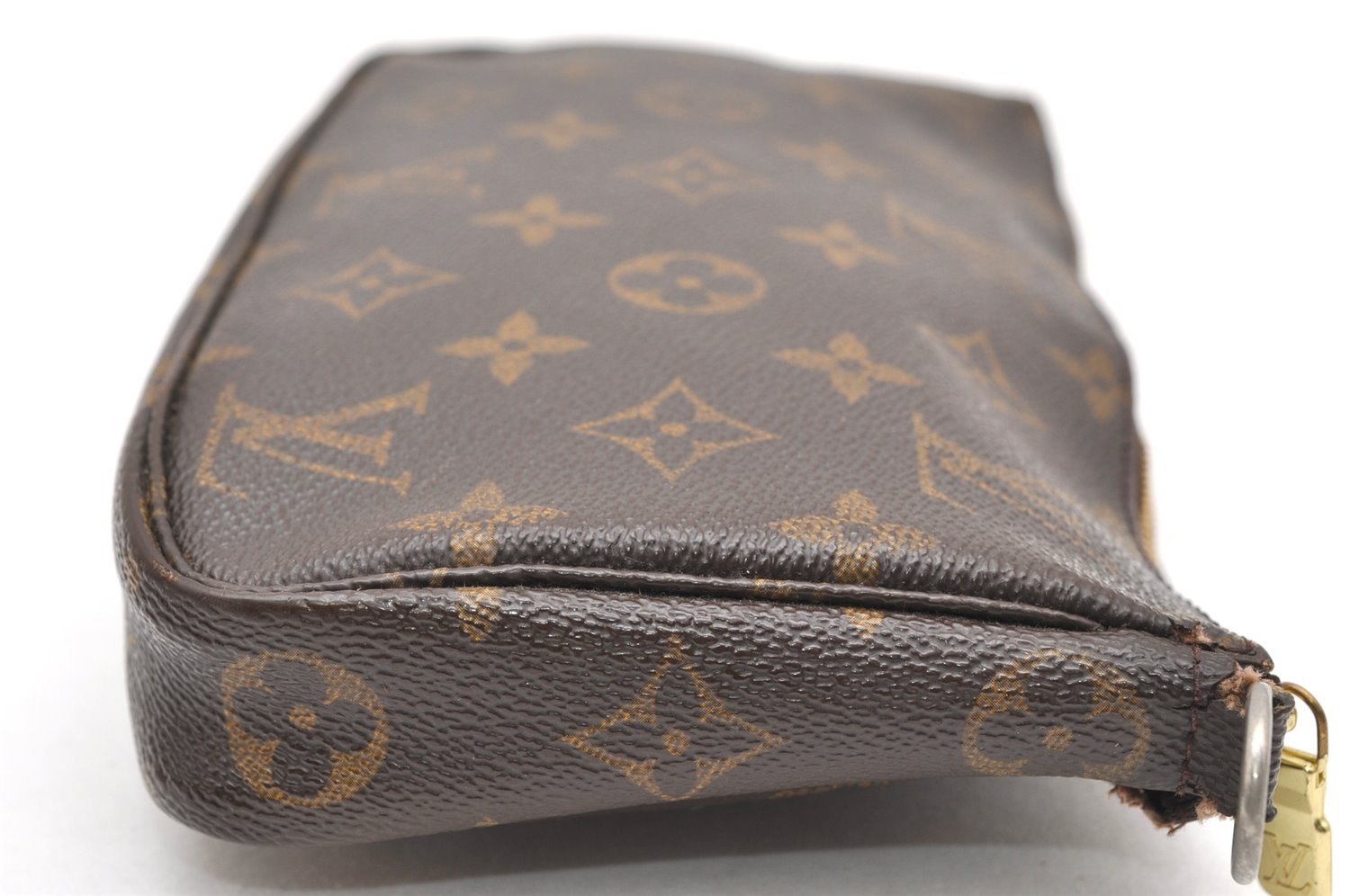 Authentic Louis Vuitton Monogram Pochette Accessoires Pouch M51980 LV 5330K