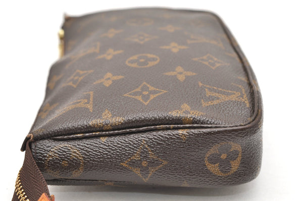 Authentic Louis Vuitton Monogram Pochette Accessoires Pouch M51980 LV 5330K