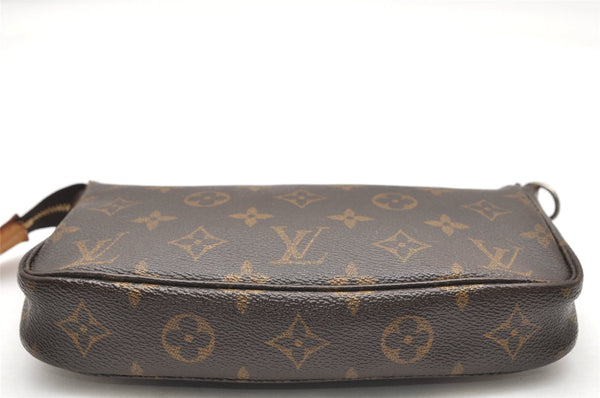 Authentic Louis Vuitton Monogram Pochette Accessoires Pouch M51980 LV 5330K