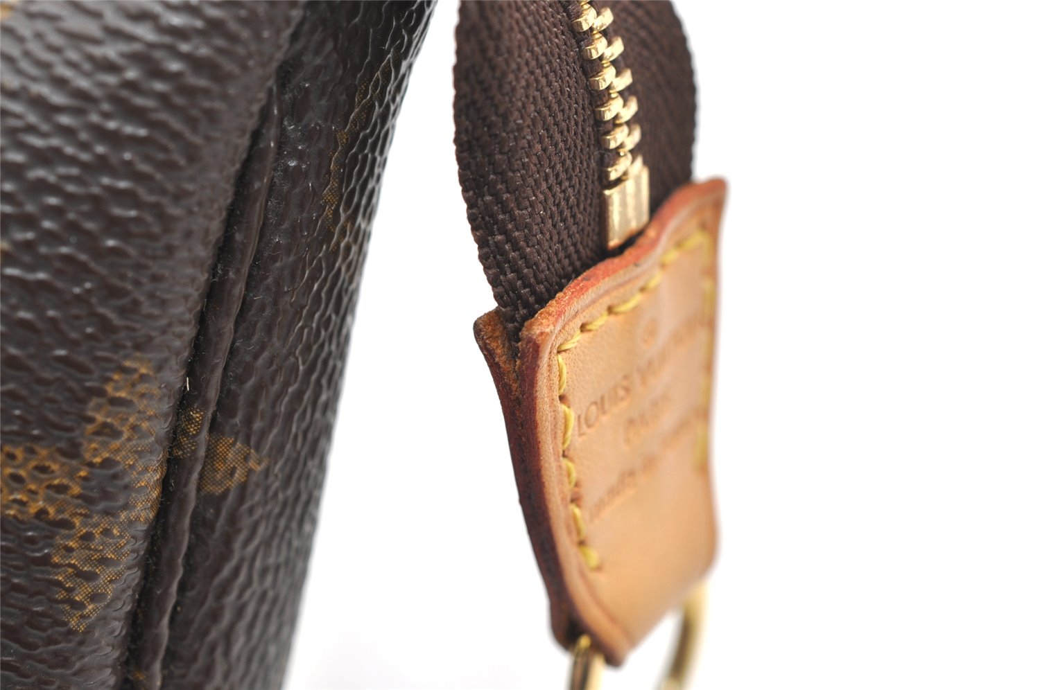 Authentic Louis Vuitton Monogram Pochette Accessoires Pouch M51980 LV 5330K