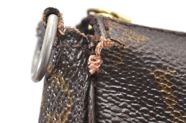 Authentic Louis Vuitton Monogram Pochette Accessoires Pouch M51980 LV 5330K