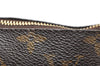 Authentic Louis Vuitton Monogram Pochette Accessoires Pouch M51980 LV 5330K