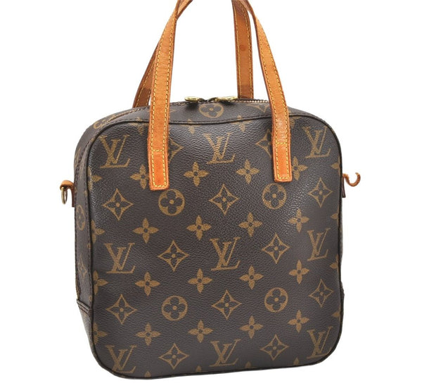 Authentic Louis Vuitton Monogram Spontini 2Way Shoulder Hand Bag M47500 LV 5331K