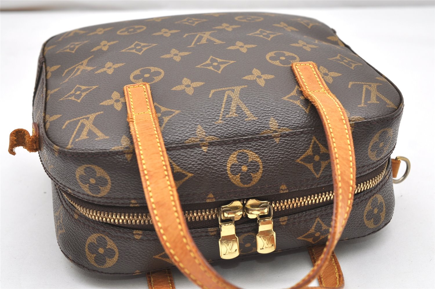 Authentic Louis Vuitton Monogram Spontini 2Way Shoulder Hand Bag M47500 LV 5331K