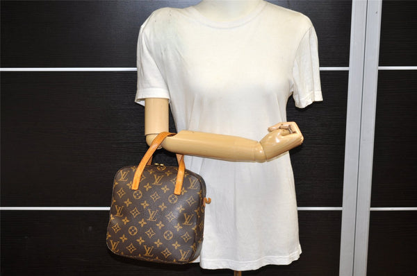 Authentic Louis Vuitton Monogram Spontini 2Way Shoulder Hand Bag M47500 LV 5331K