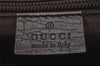 Authentic GUCCI Shoulder Cross Body Bag Purse GG PVC Leather 141626 Brown 5332I