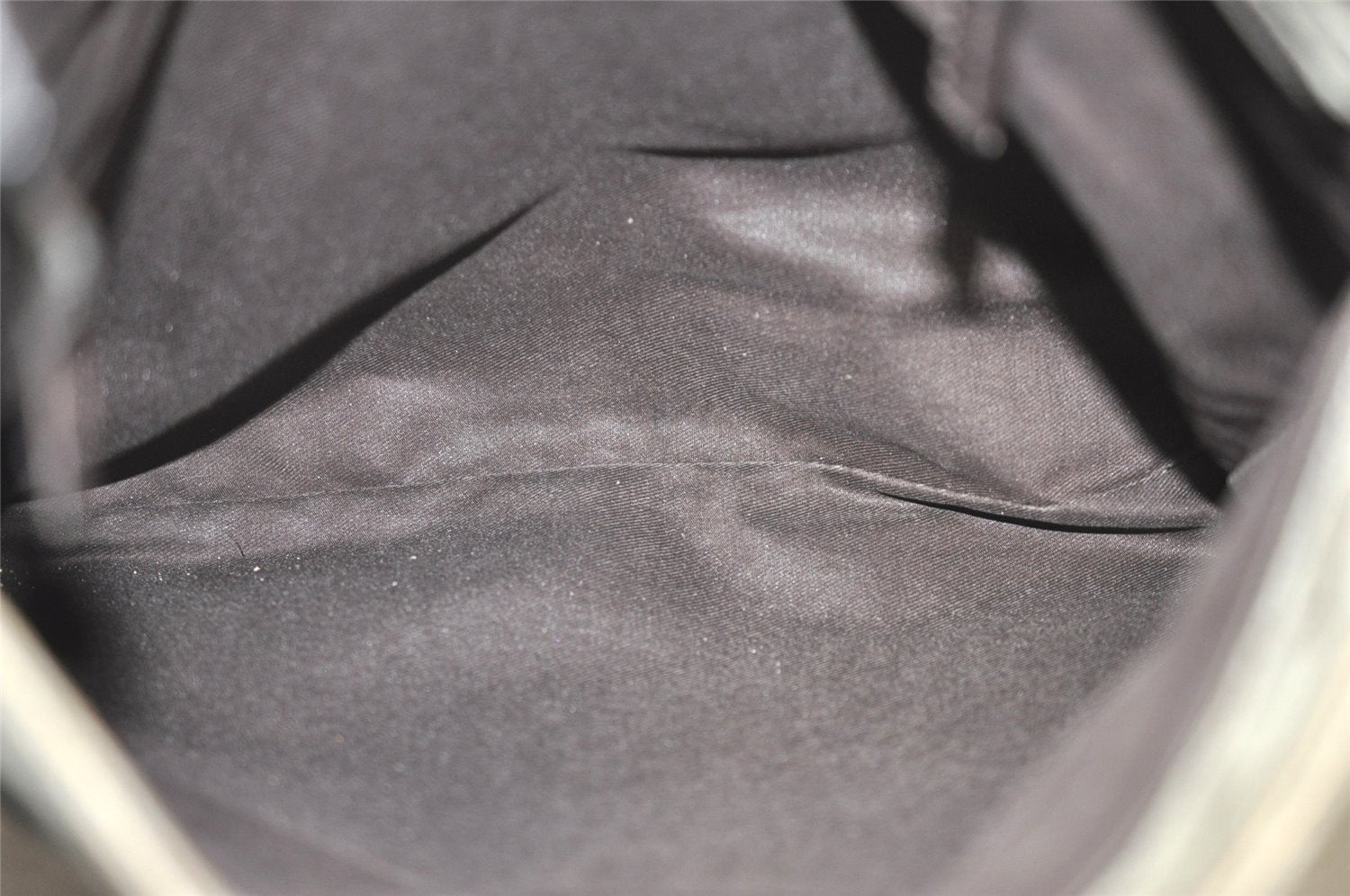 Authentic GUCCI Shoulder Cross Body Bag Purse GG PVC Leather 141626 Brown 5332I