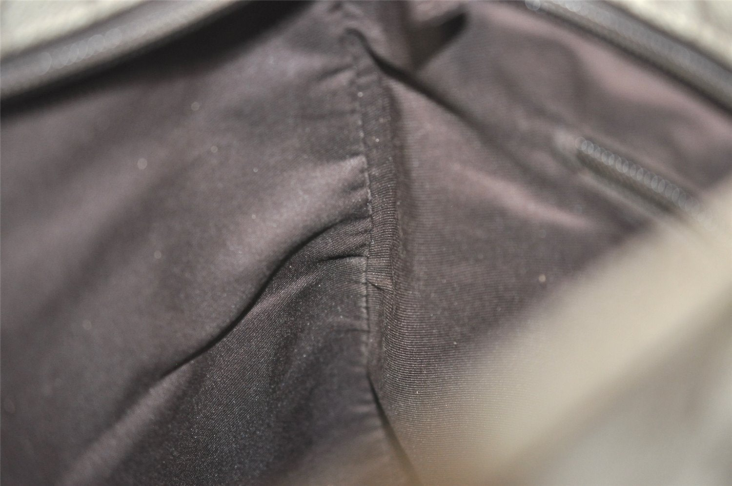 Authentic GUCCI Shoulder Cross Body Bag Purse GG PVC Leather 141626 Brown 5332I