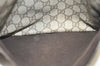 Authentic GUCCI Shoulder Cross Body Bag Purse GG PVC Leather 141626 Brown 5332I