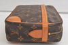 Authentic Louis Vuitton Monogram Compiegne 28 Clutch Hand Bag M51845 LV 5333K