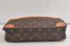 Authentic Louis Vuitton Monogram Compiegne 28 Clutch Hand Bag M51845 LV 5333K