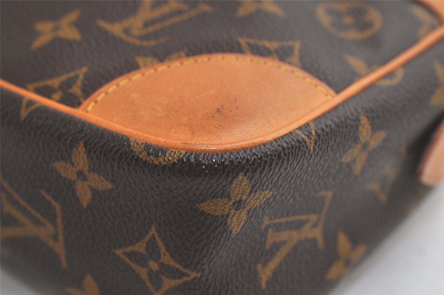 Authentic Louis Vuitton Monogram Compiegne 28 Clutch Hand Bag M51845 LV 5333K