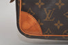 Authentic Louis Vuitton Monogram Compiegne 28 Clutch Hand Bag M51845 LV 5333K