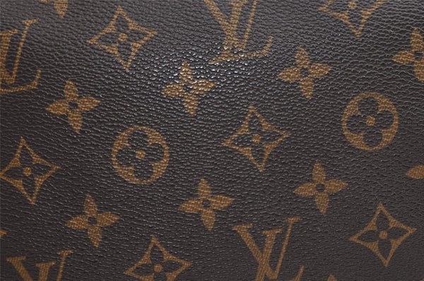 Authentic Louis Vuitton Monogram Compiegne 28 Clutch Hand Bag M51845 LV 5333K