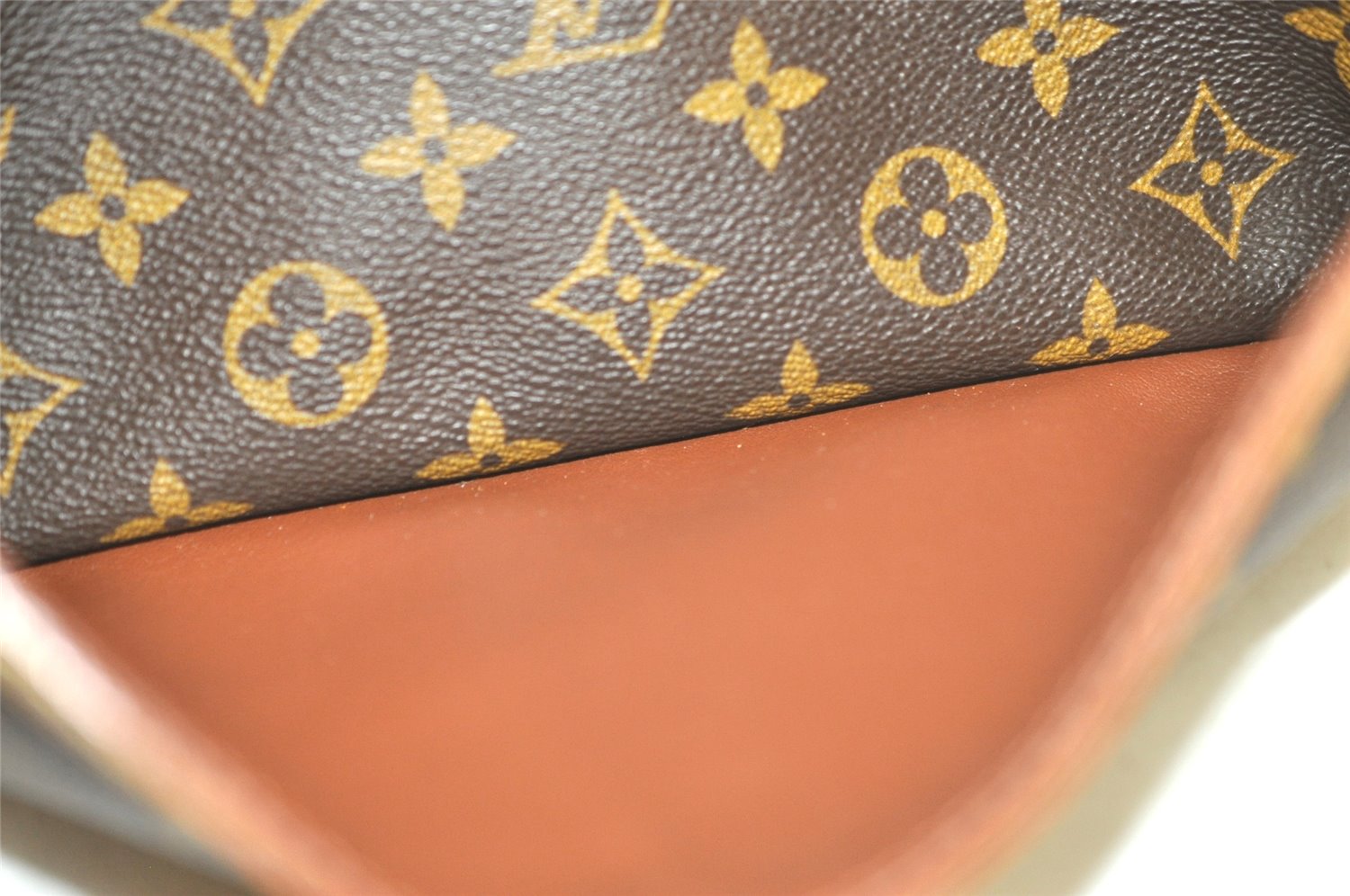 Authentic Louis Vuitton Monogram Compiegne 28 Clutch Hand Bag M51845 LV 5333K