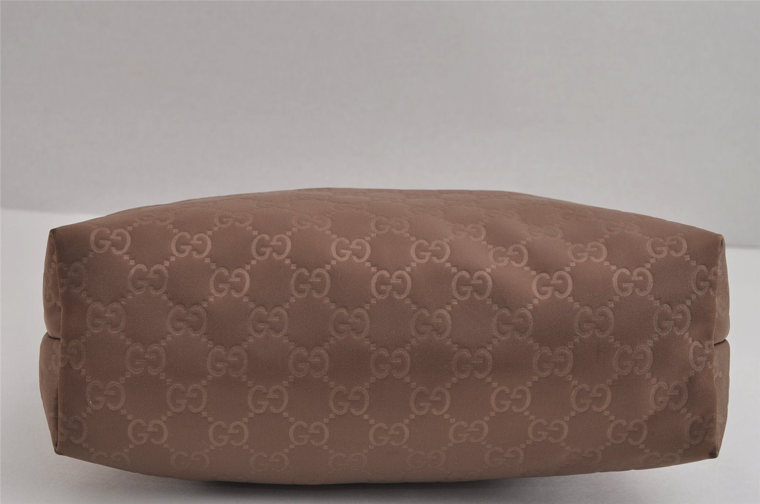 Authentic GUCCI Shoulder Cross Body Bag GG Nylon Leather 314529 Brown  5334J