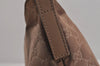Authentic GUCCI Shoulder Cross Body Bag GG Nylon Leather 314529 Brown  5334J