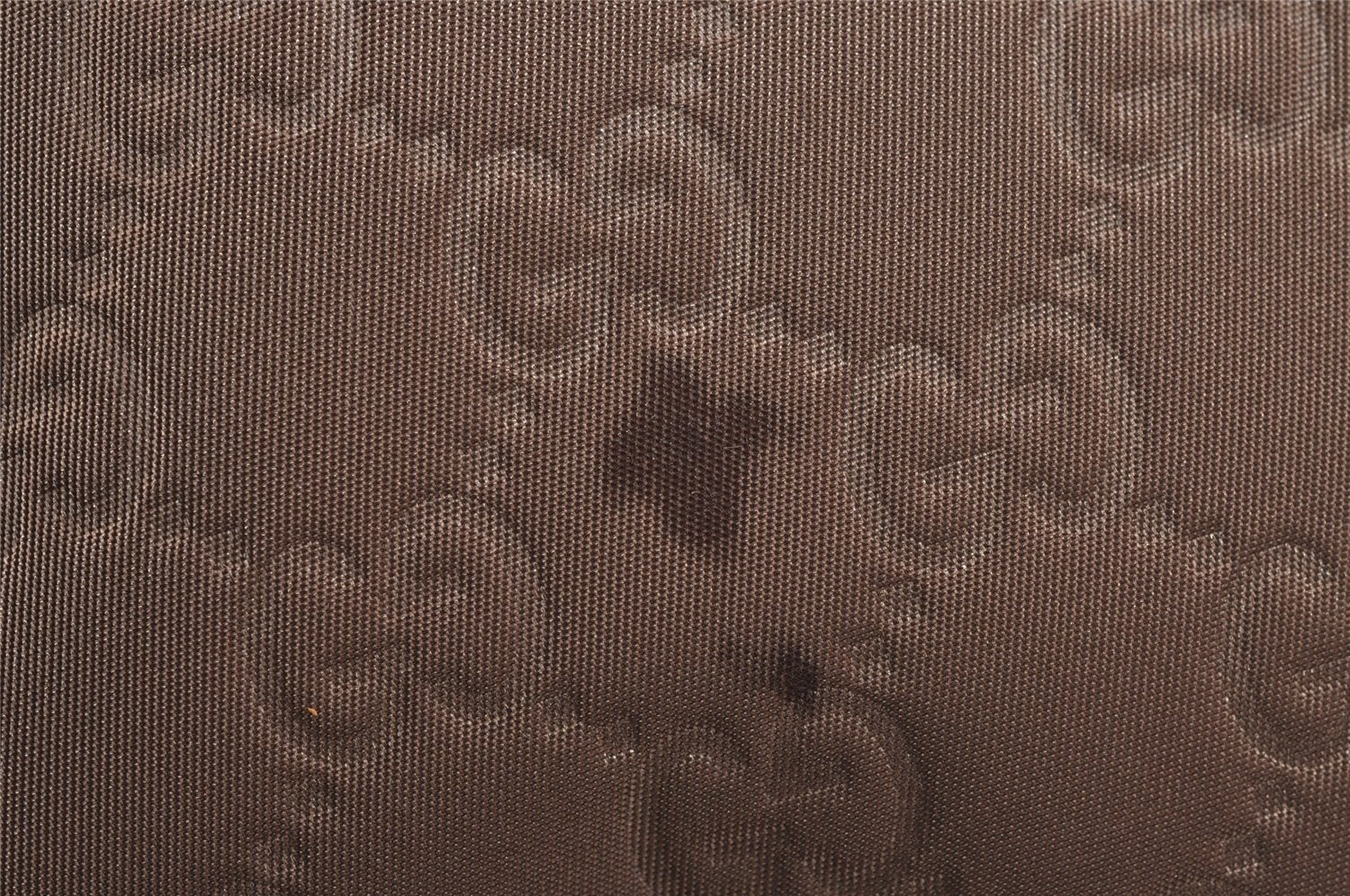 Authentic GUCCI Shoulder Cross Body Bag GG Nylon Leather 314529 Brown  5334J