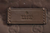 Authentic GUCCI Shoulder Cross Body Bag GG Nylon Leather 314529 Brown  5334J