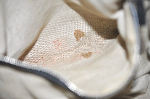 Authentic GUCCI Horsebit Shoulder Tote Bag GG Canvas Leather 229852 Black 5335J