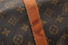 Authentic Louis Vuitton Monogram Keepall Bandouliere 60 M41412 Boston Bag 5335K