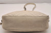 Authentic GUCCI GG Marmont Chain Shoulder Cross Bag Leather 447632 White 5336J