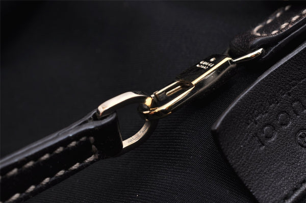 Authentic GUCCI Vintage Abbey Shoulder Tote Bag Leather 189835 Brown 5337I