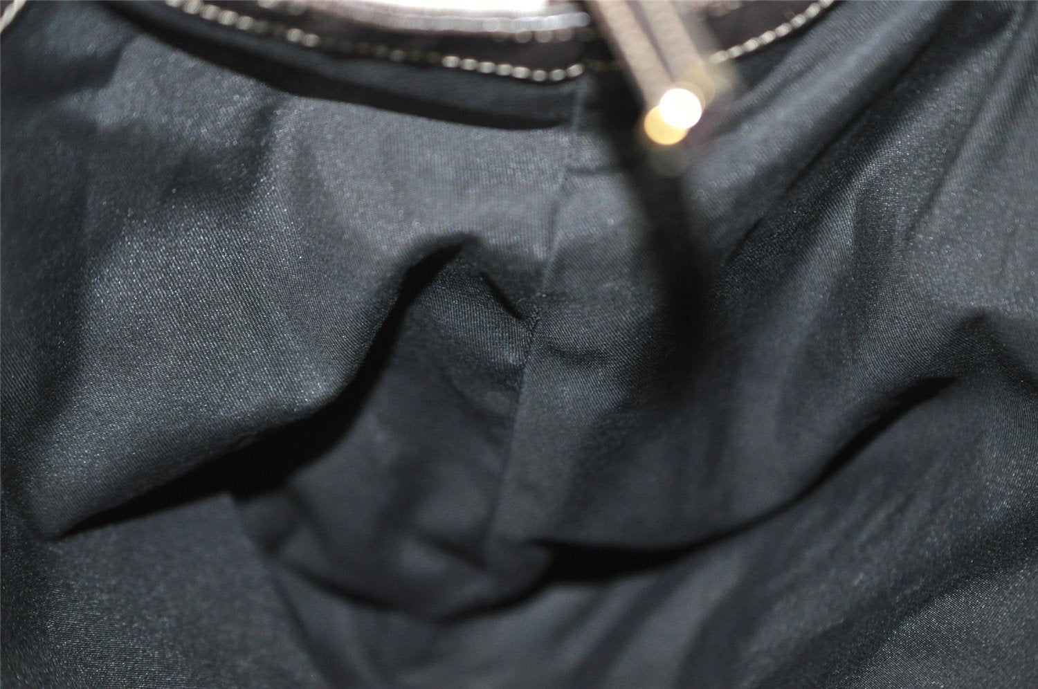 Authentic GUCCI Vintage Abbey Shoulder Tote Bag Leather 189835 Brown 5337I