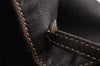 Authentic GUCCI Vintage Abbey Shoulder Tote Bag Leather 189835 Brown 5337I