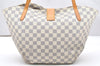 Authentic Louis Vuitton Damier Azur Salina PM Tote Bag N41208 LV Junk 5337K