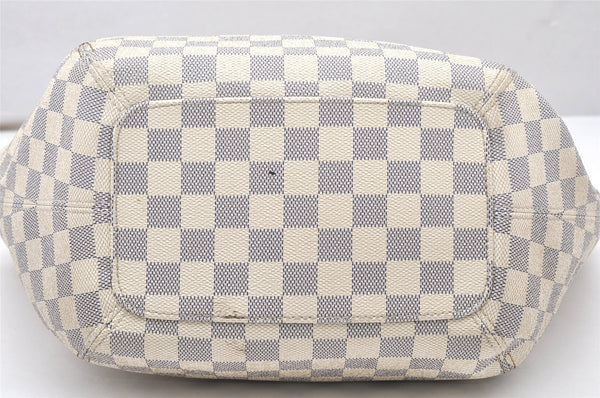 Authentic Louis Vuitton Damier Azur Salina PM Tote Bag N41208 LV Junk 5337K