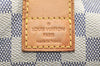 Authentic Louis Vuitton Damier Azur Salina PM Tote Bag N41208 LV Junk 5337K