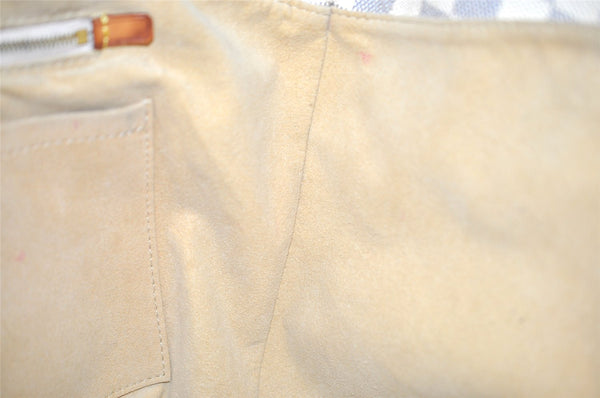 Authentic Louis Vuitton Damier Azur Salina PM Tote Bag N41208 LV Junk 5337K