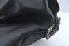 Authentic FENDI Vintage Leather Shoulder Tote Bag Black 5338J