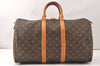 Authentic Louis Vuitton Monogram Keepall 45 Travel Boston Bag Old Model LV 5338K